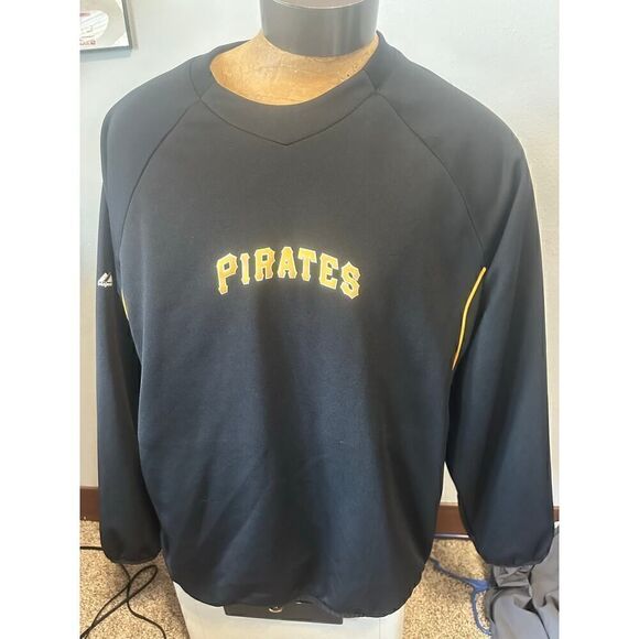 Majestic Mens XXL Pittsburgh Pirates Pullover - Picture 1 of 5
